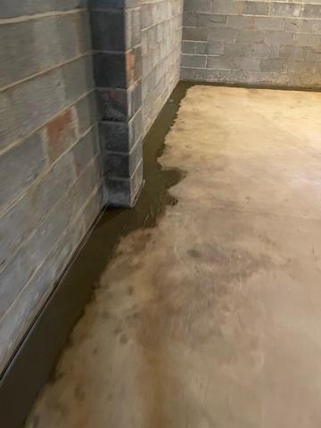 WaterGuard is designed to collect water seeping into the basement and direct it to the TripleSafe Sump Pump System. WaterGuard is installed above the foundation footing, so it will never clog.