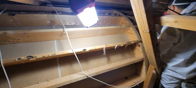 Open Frame For Spray Foam Application