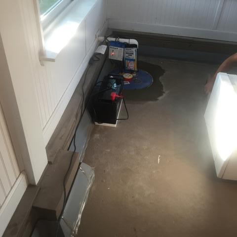 After Waterproofing System Installation