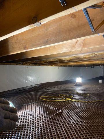 Crawl Space Floor Covering