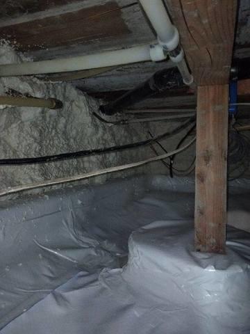 Fully Encased Crawlspace