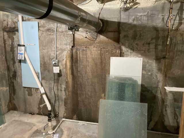 Basement Waterproofing (Before)