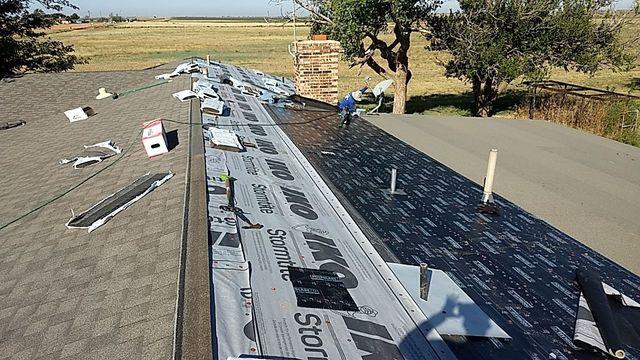 3 Stages During Roof Install