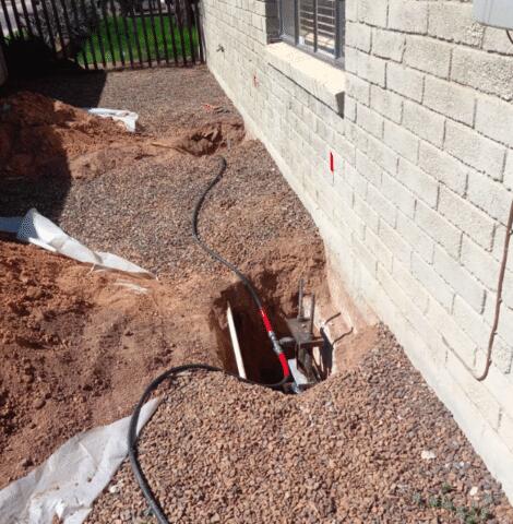 Underpinning Installation System: Location
