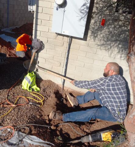 Underpinning Installation System: Teamwork