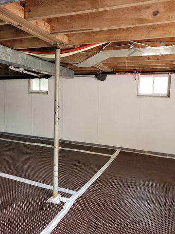 Waterproofed Basement 2