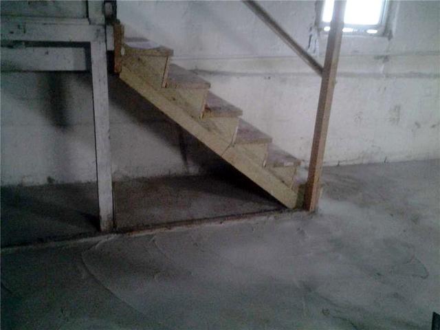 Waterproofing Under Basement Stairs