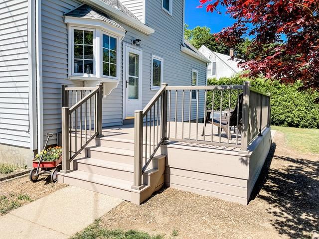 Backyard Deck steps