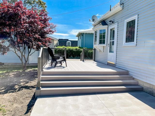 Patio to Deck steps