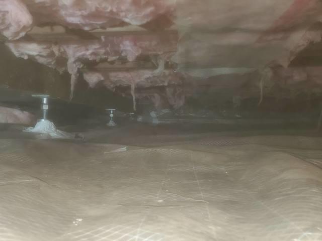 Moisture in crawlsapce