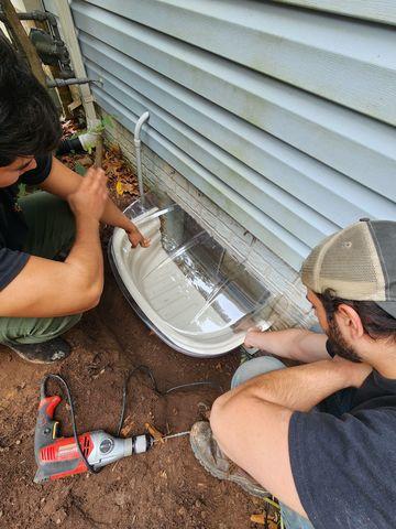 Installing a new window well