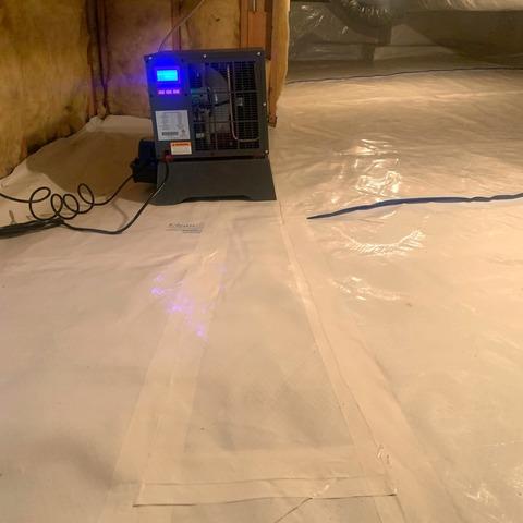 Crawl Space Dehumidifier