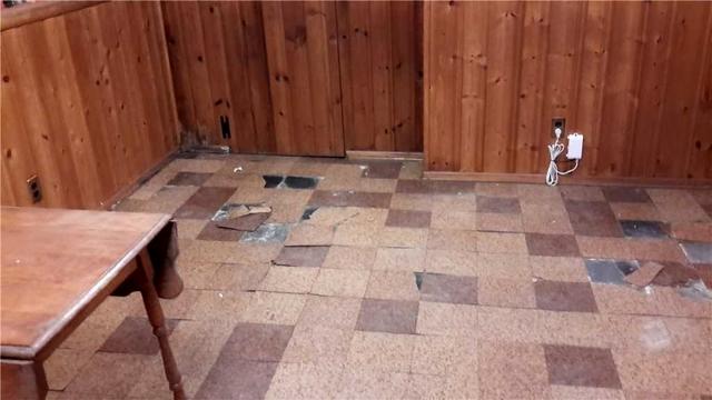 Damaged Basement Floors