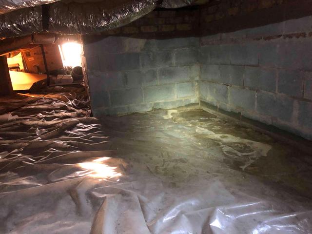unsealed crawl space