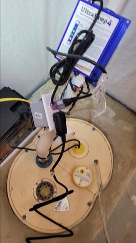 Basement Sump Pump System