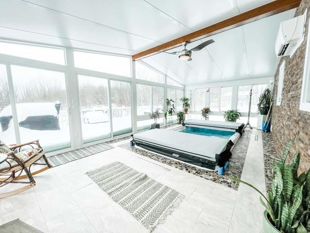 Sunroom With Swimspa