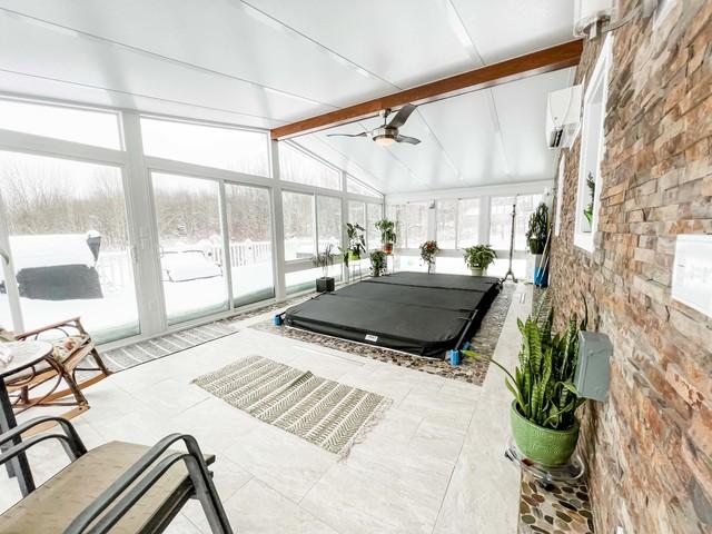 Sunroom With Swimspa