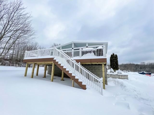 Exterior Deck and Sunroom