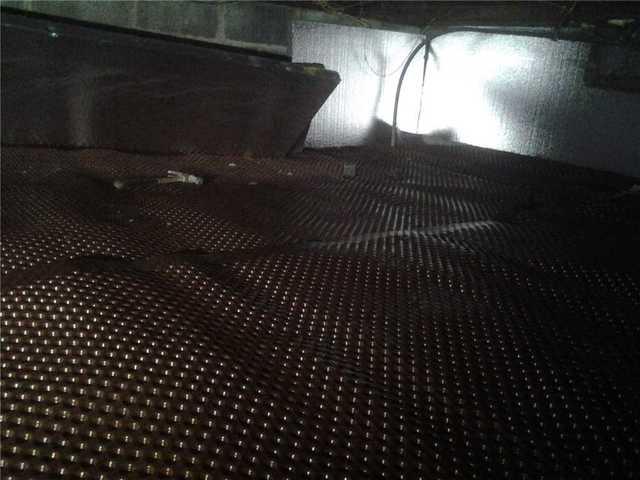Drainage Matting for Crawl Space