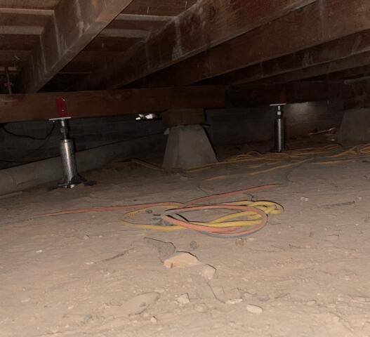 After Foundation Support Installation