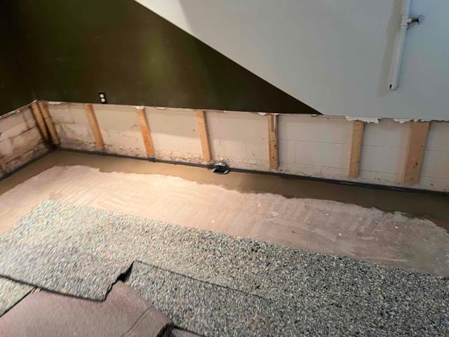 Basement Floor Drainage System