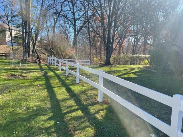 White Vinyl 2 Rail Horse Fence