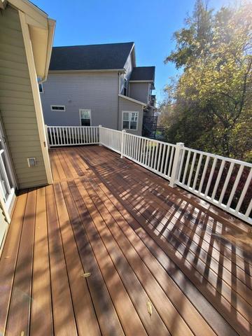 New Second Story Composite Deck