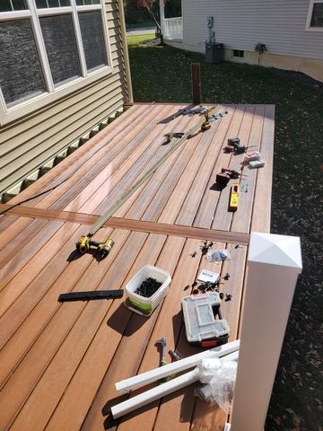 New Second Story Composite Deck