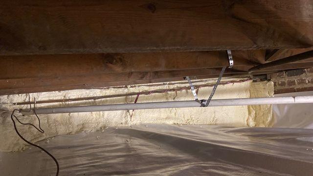 Spray Foam Crawl Space Walls