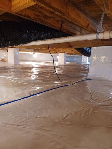 Crawlspace Encapsulation Completion
