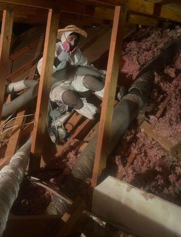 Removal of old insulation