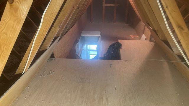 Attic Decking Cleared