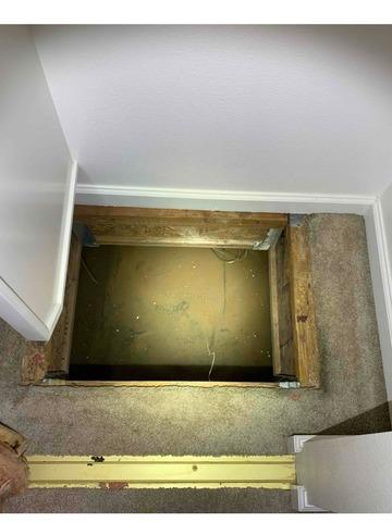 Crawlspace Entrance - Interior