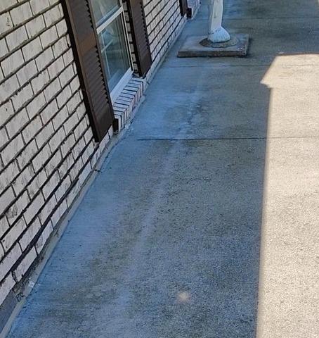 Sinking Sidewalk