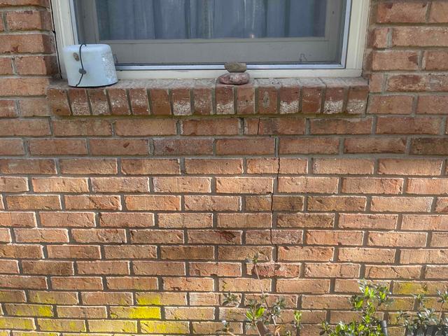 Exterior Crack Near Window