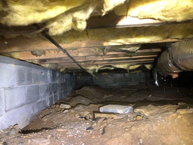 Crawl Space Before