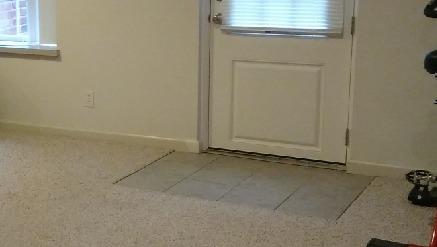 Water Leaking by Door