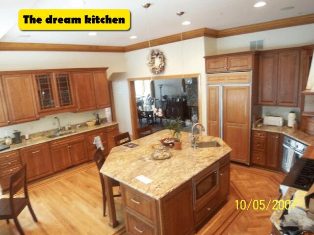 Their dream kitchen