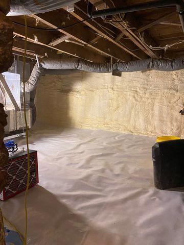 Crawl Space Spray Foam Insulation