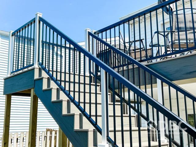 Finished Deck Railings