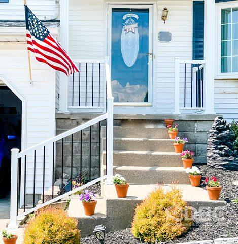 Front of house Railings