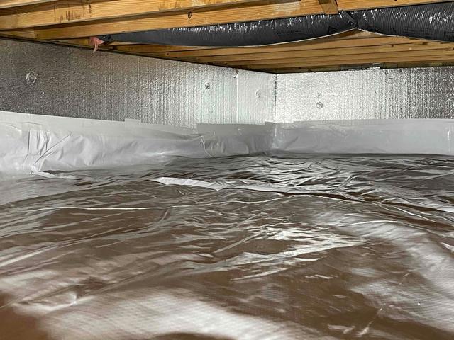 Crawl Space Vapor Barrier and Insulation