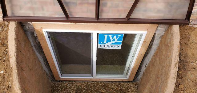 After Egress Window Installation