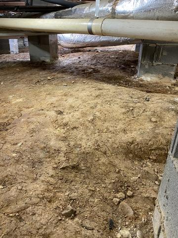 Damp Crawl Space