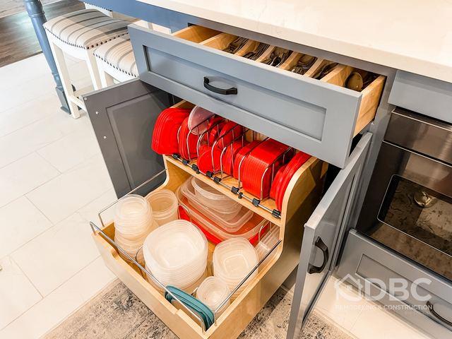 Tupperware Cabinet Storage