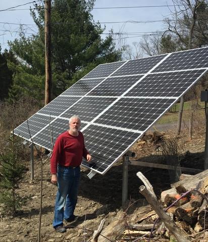 Solar Ground Mount Installation in Ithaca, NY