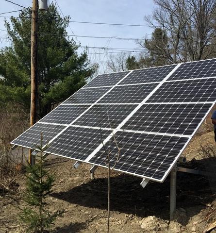 Solar PV 12-Panel Array
