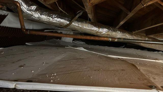 Crawl Space floor insulation