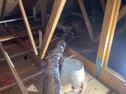 Prepping attic for blow in insulation