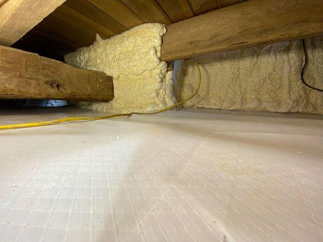 Clean Space and Spray Foam Insulation